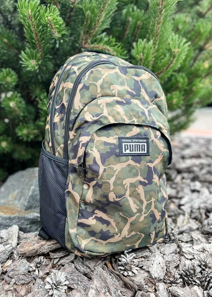 Puma Kuprinė Academy Backpack Myrtl Žalias Camo 079133 13