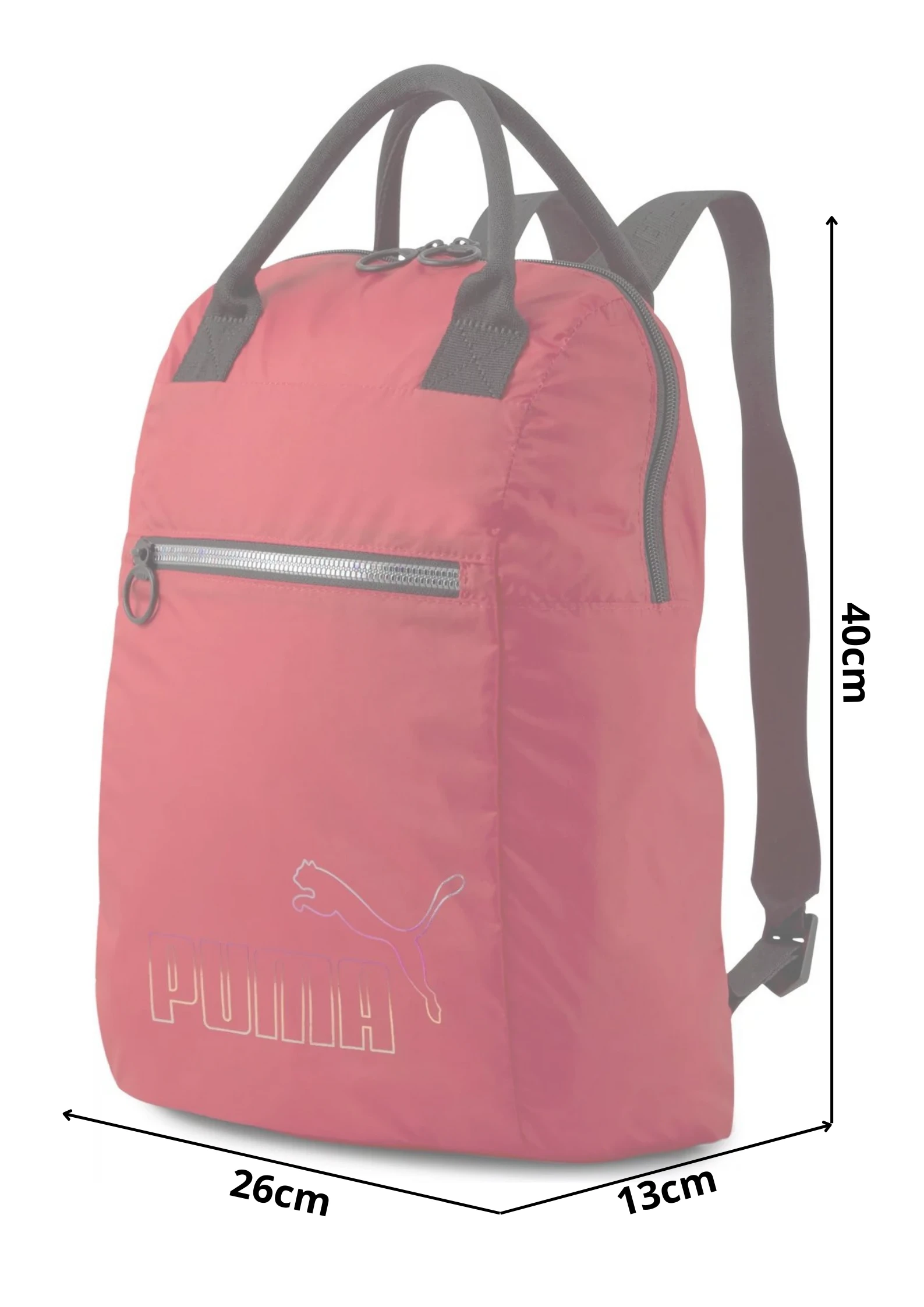 Puma Kuprinė Core College Bag Sunblaze Raudona 078327 03