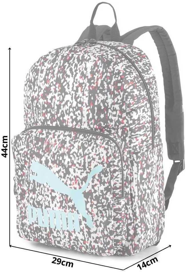 Puma Kuprinė Originals Urban Backpack Baltas Juodas Raudona 078004 04