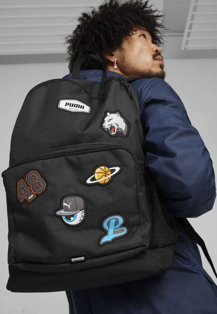 Puma Kuprinė Patch Backpack Juodas 090344 01