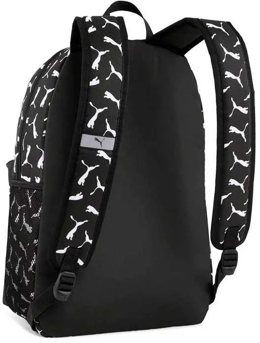 Puma Kuprinė Phase Aop Backpack Juodas Baltas 091169 01