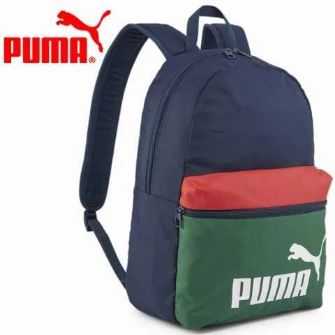 Puma Kuprinė Phase Backpack Colorbl Mėlyna Žalias Raudona 090468 01