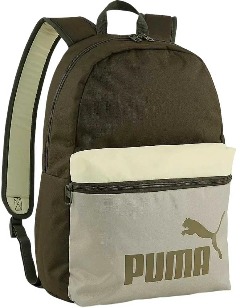 Puma Kuprinė Phase Color Block Backpack Khaki 091175 05