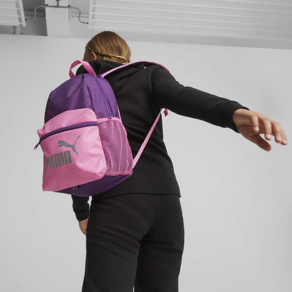 Kuprinė Puma Phase Small, 13L, violetinė/rožinė
