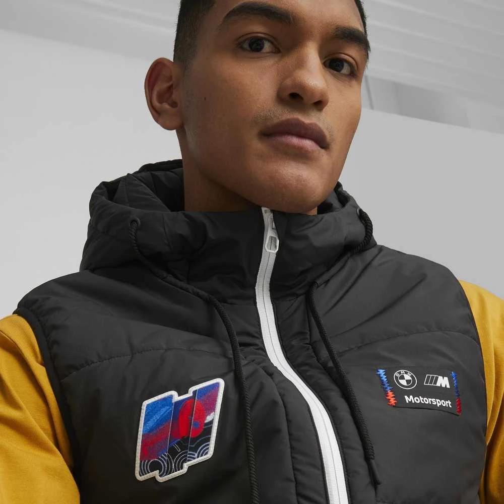 Puma Liemenė Vyrams Bmw Mms Statement Race Vest Juodas 621071 01