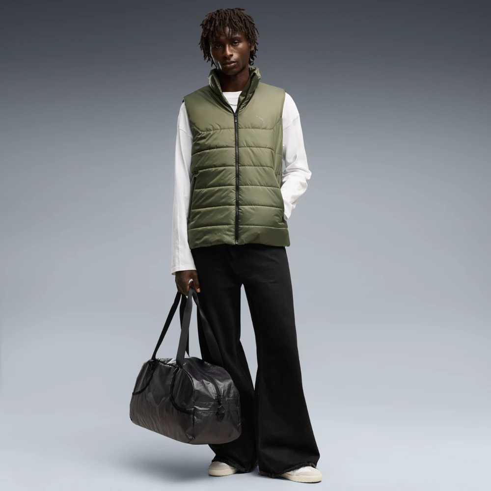 Puma Liemenė Vyrams Ess Padded Vest Žalias 685209 86