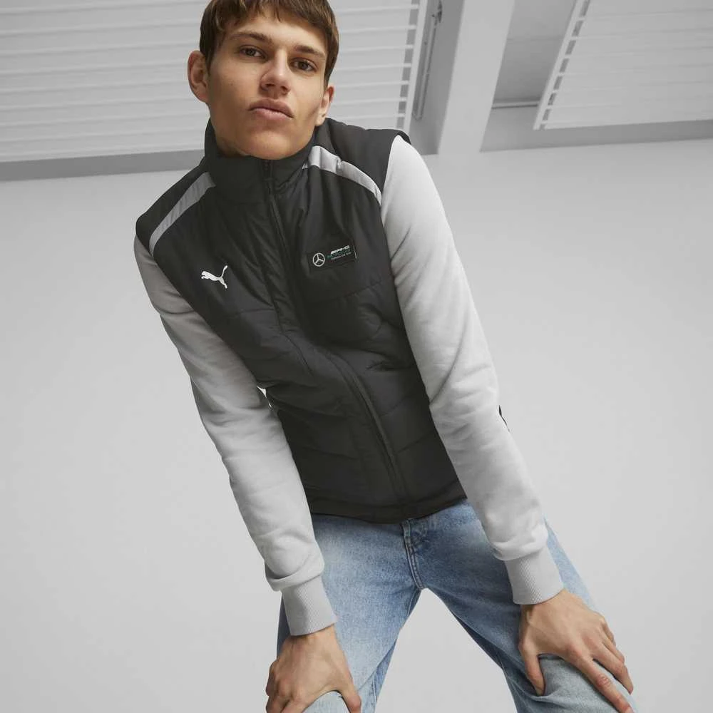 Puma Liemenė Vyrams Mapf1 Padded Gilet Juodas 622133 01