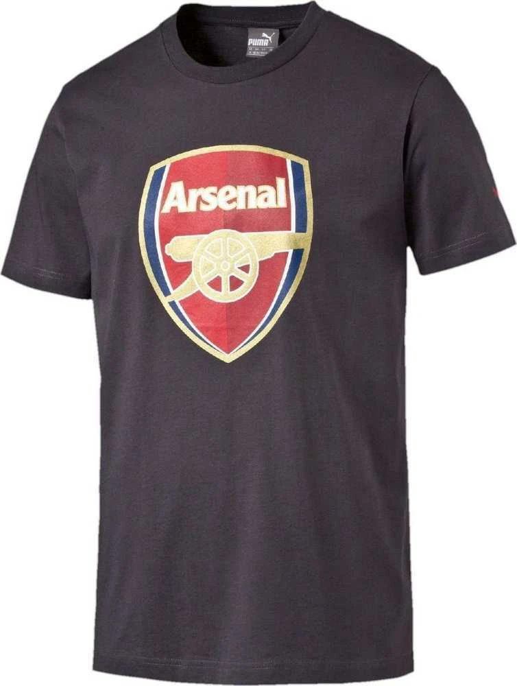 Puma Marškinėliai Afc Fan Tee - Crest Q3 Pilkas 749297 12