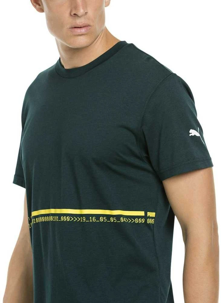 Puma Marškinėliai Energy Triblend Tee Pondero Žalias 517320 06