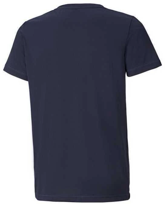 Puma Marškinėliai Paaugliams Active Small Logo Navy 586980 06