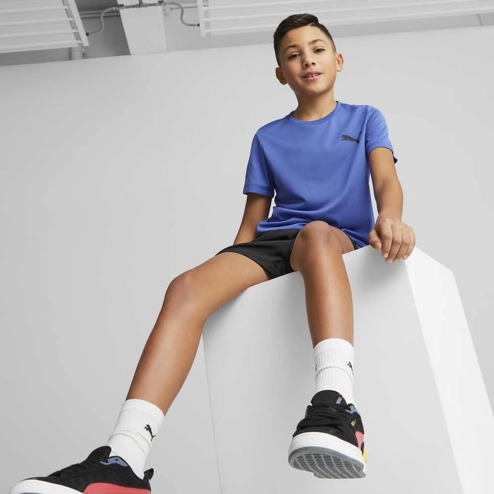 Puma Marškinėliai Paaugliams Active Small Logo Mėlyna 586980 92