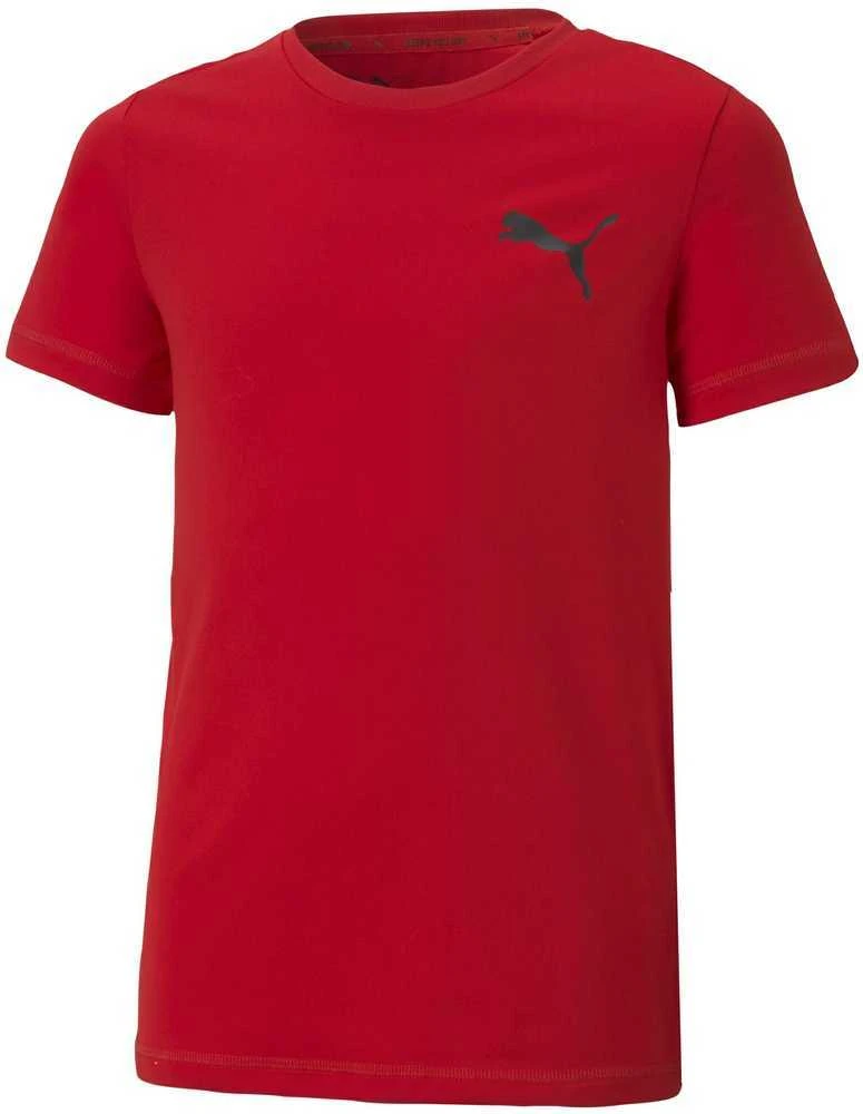 Puma Marškinėliai Paaugliams Active Small Logo Raudona 586980 11