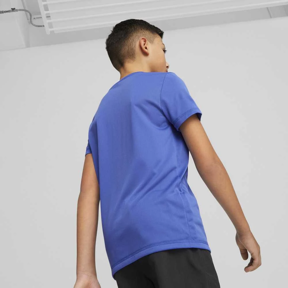 Puma Marškinėliai Paaugliams Active Small Logo Mėlyna 586980 92