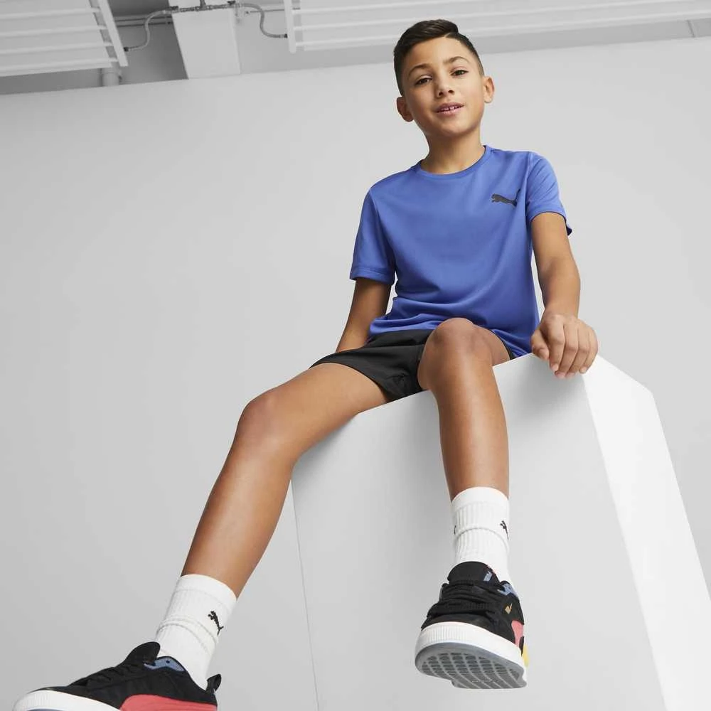 Puma Marškinėliai Paaugliams Active Small Logo Mėlyna 586980 92