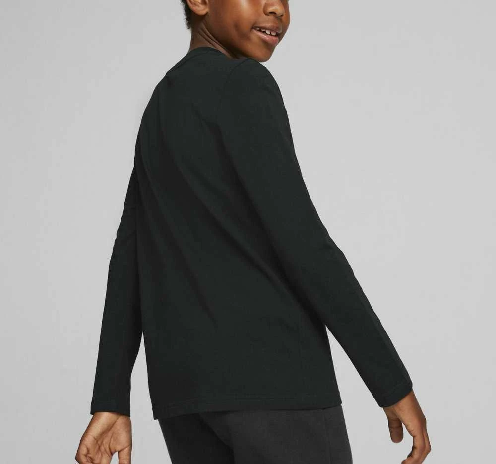 Puma Marškinėliai Paaugliams Alpha Longsleeve Tee Juodas 670103 01