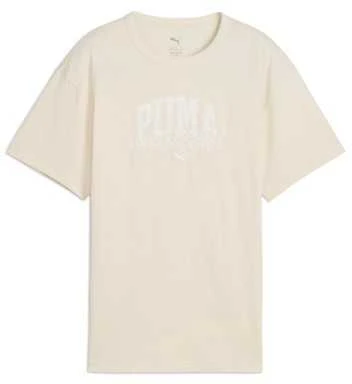 Puma Marškinėliai Paaugliams Class Tee rusvai gelsvas 685828 87