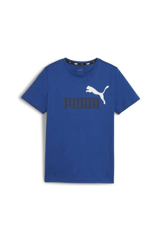 Puma Marškinėliai Paaugliams Ess+ 2 Col Logo Tee Mėlyna 586985 21