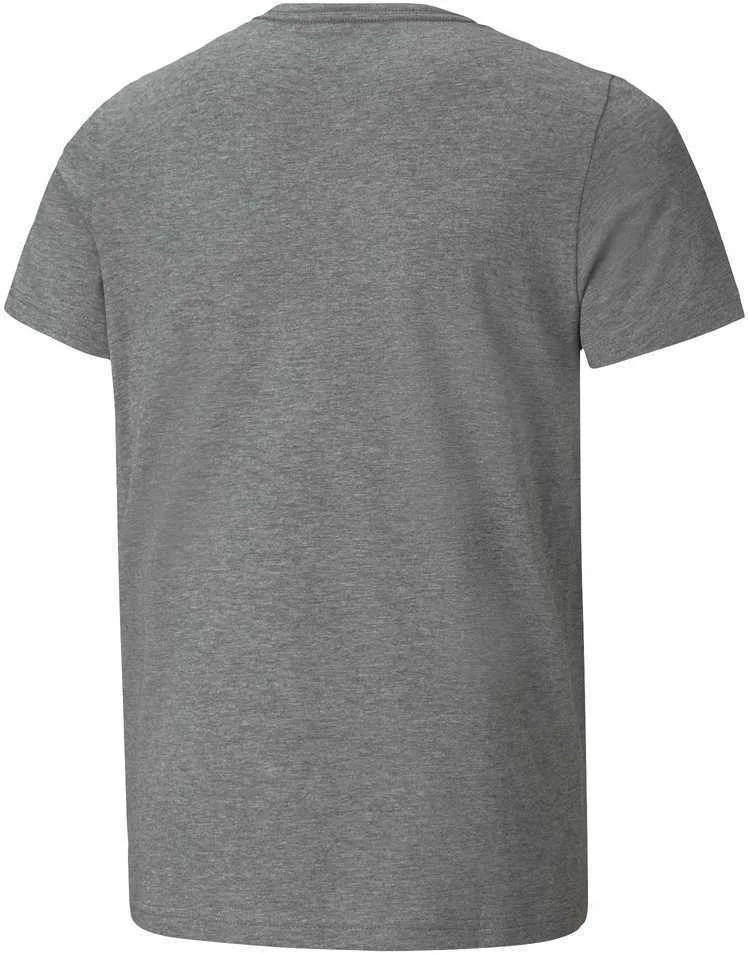 Puma Marškinėliai Paaugliams Ess+ 2 Col Logo Tee Pilkas 586985 03