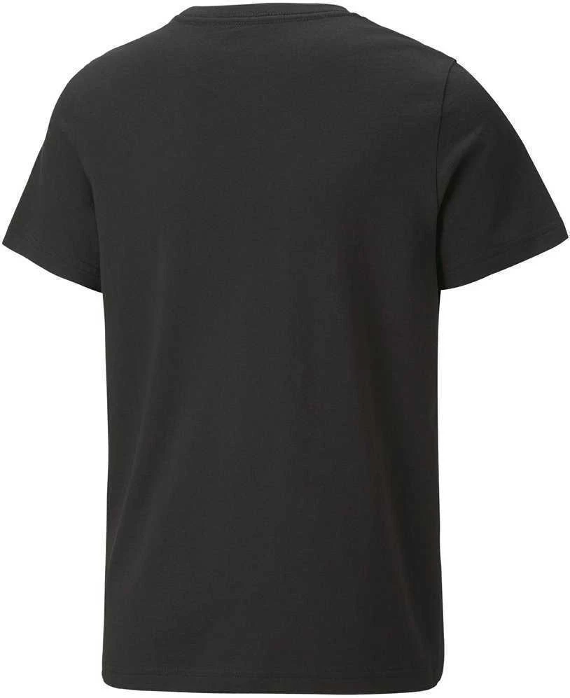 Puma Marškinėliai Paaugliams Ess+ 2 Col Logo Tee Juodas 586985 91