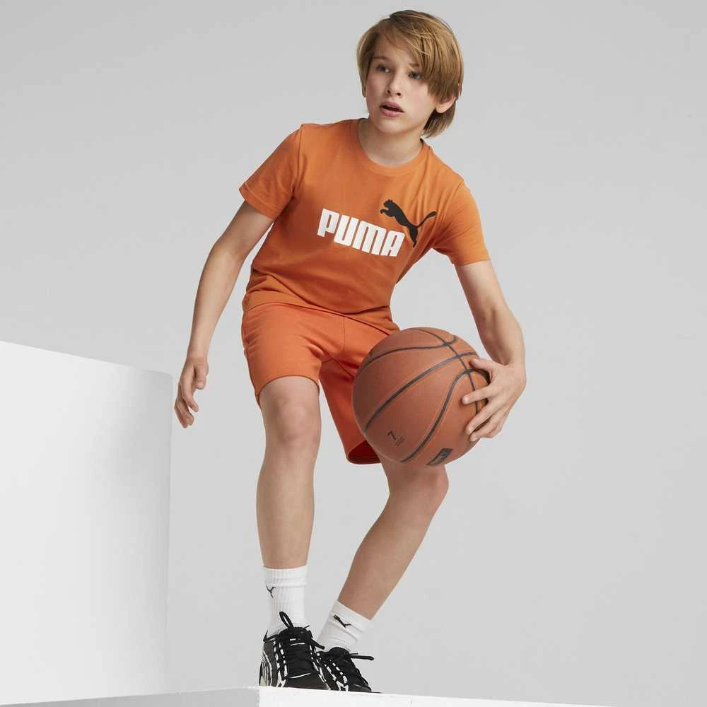 Puma Marškinėliai Paaugliams Ess+ 2 Col Logo Tee Oranžinis 586985 95