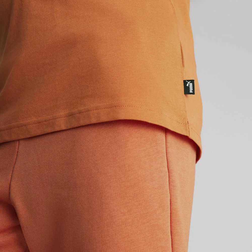 Puma Marškinėliai Paaugliams Ess+ 2 Col Logo Tee Oranžinis 586985 95