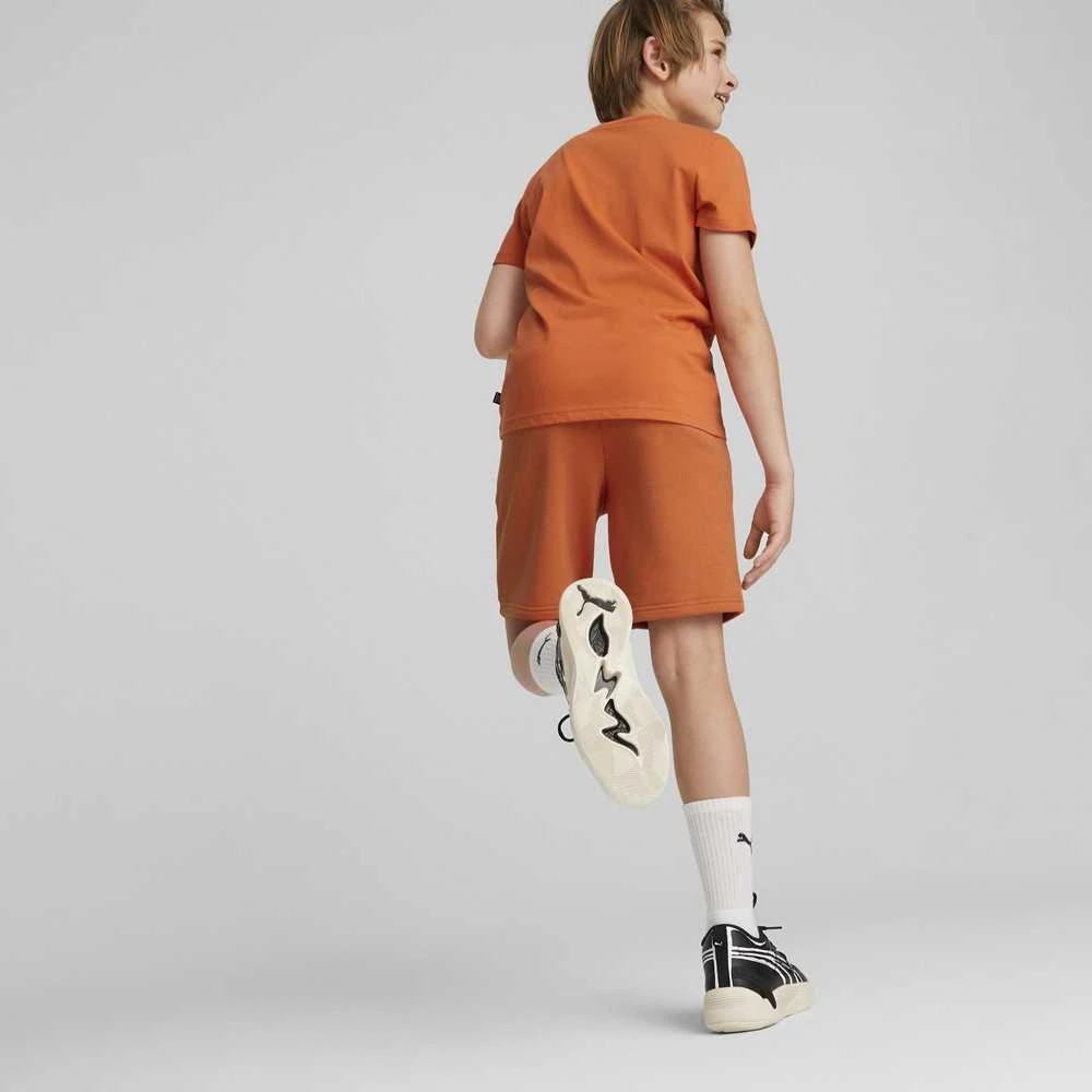 Puma Marškinėliai Paaugliams Ess+ 2 Col Logo Tee Oranžinis 586985 95