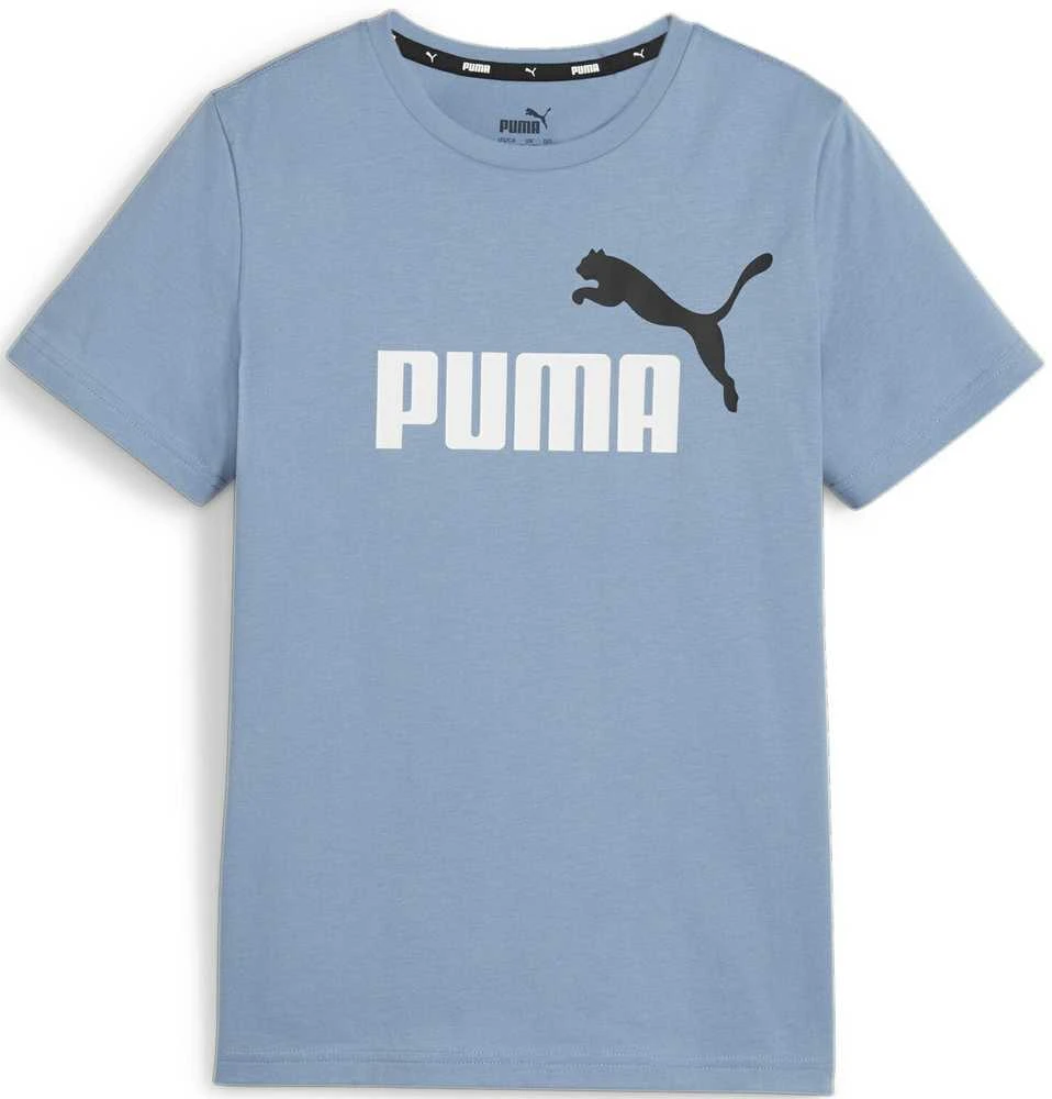 Puma Marškinėliai Paaugliams Ess+ 2 Col Logo Tee Mėlyna 586985 20