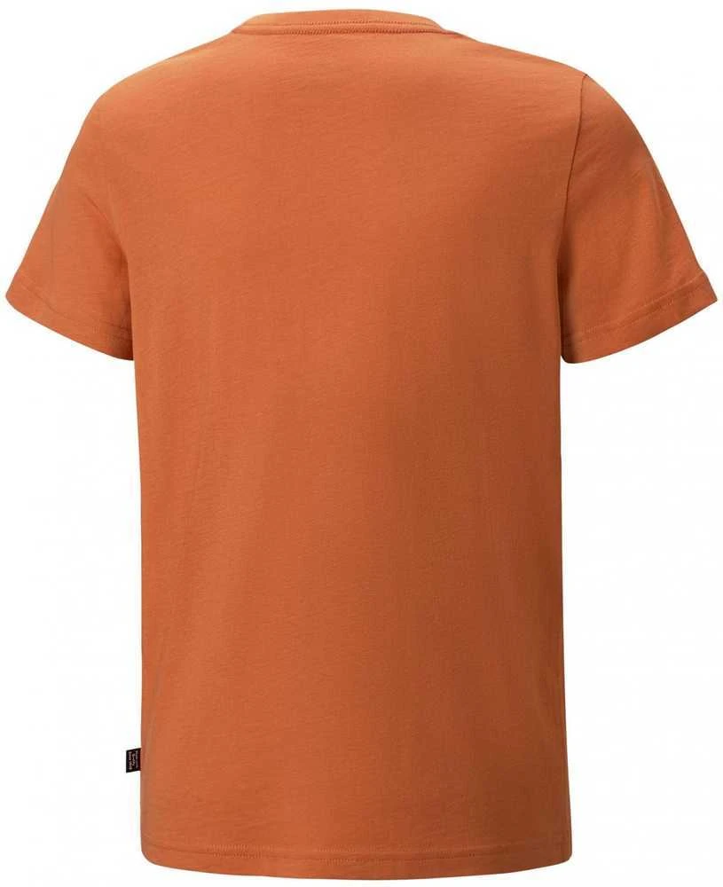 Puma Marškinėliai Paaugliams Ess Logo Tee Oranžinis 586960 94