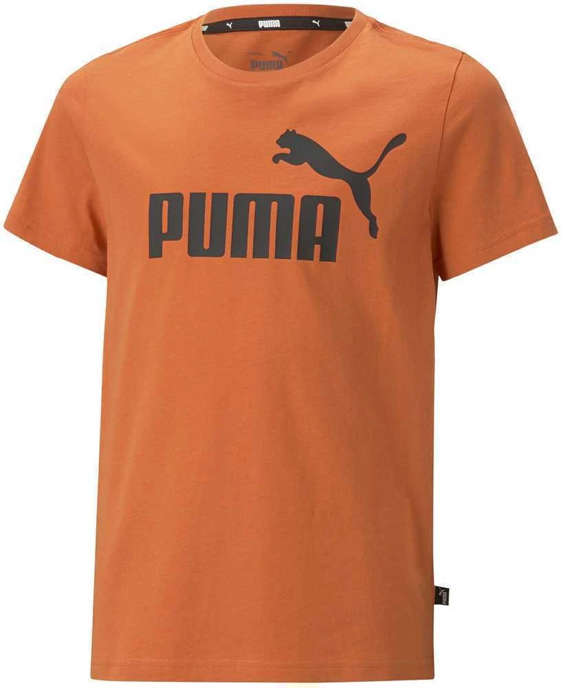 Puma Marškinėliai Paaugliams Ess Logo Tee Oranžinis 586960 94