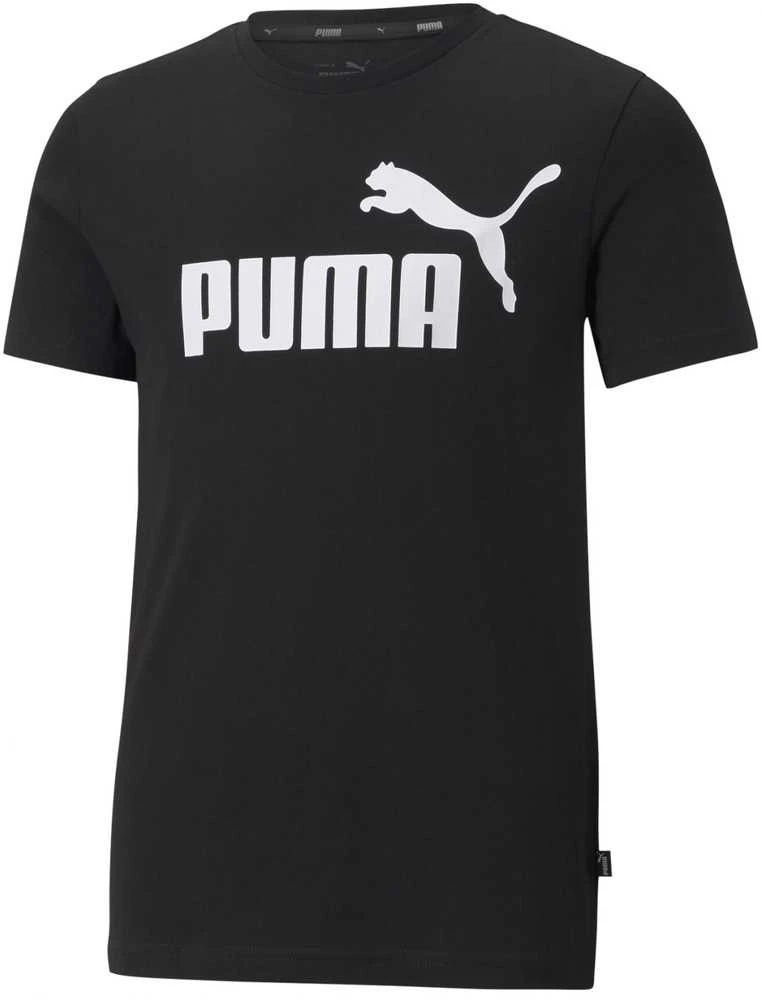 Puma Marškinėliai Paaugliams Ess Logo Tee Juodas 586960 01