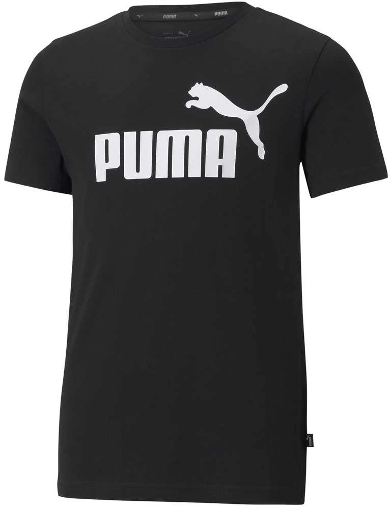 Puma Marškinėliai Paaugliams Ess Logo Tee Juodas 586960 01