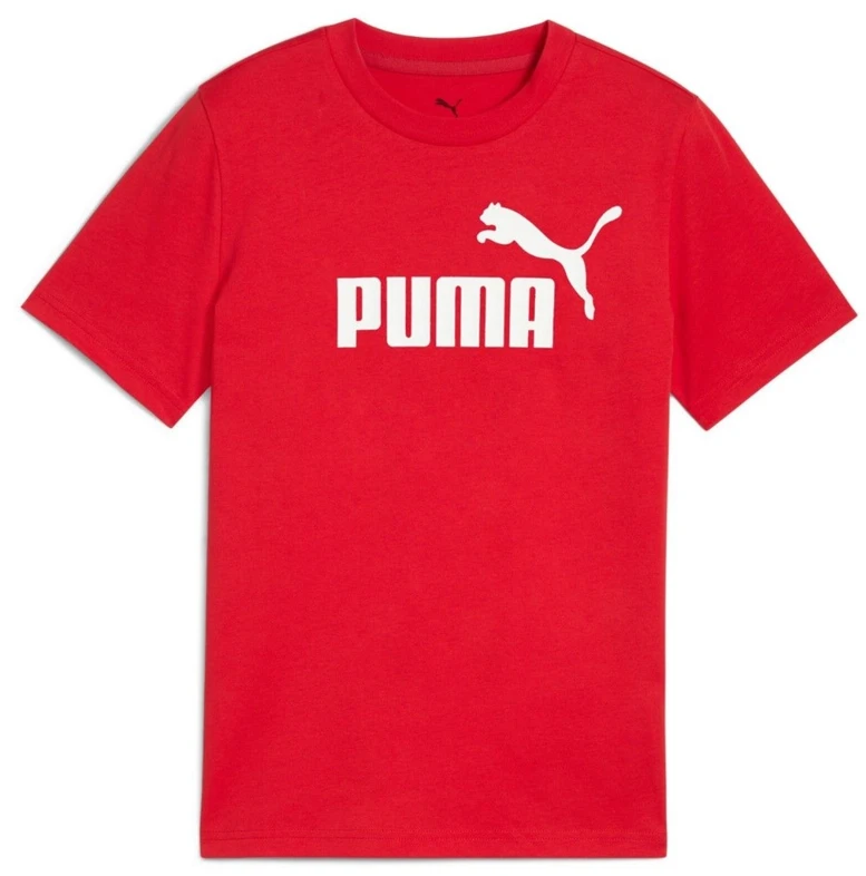 Puma Marškinėliai Paaugliams Ess No.1 Logo Tee Raudona 684906 11