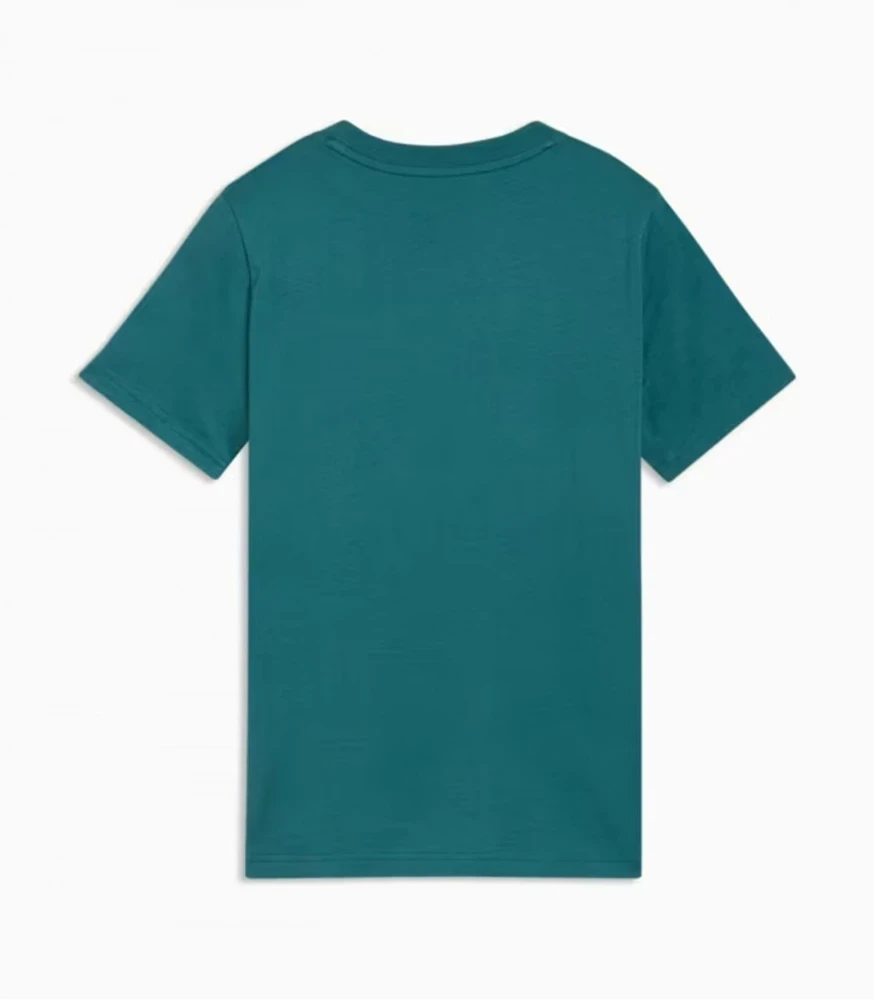 Puma Marškinėliai Paaugliams Ess No.1 Logo Tee Žalias 684906 41