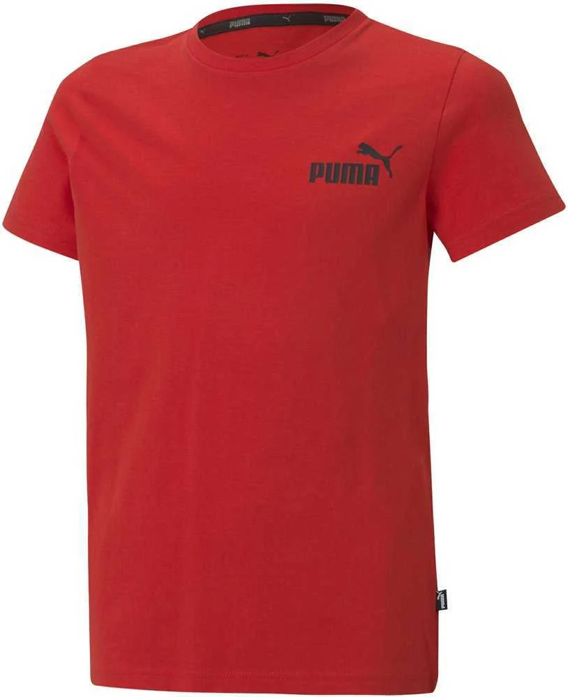 Puma Marškinėliai Paaugliams Ess Small Logo Tee Raudona 586961 11