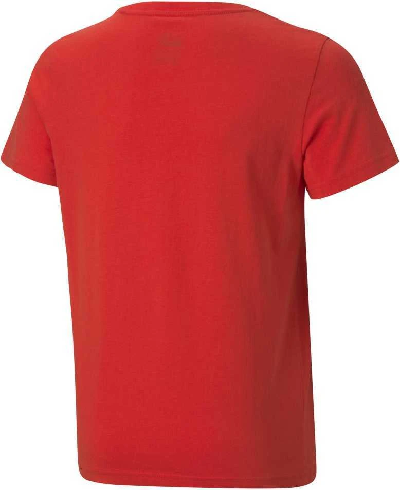 Puma Marškinėliai Paaugliams Ess Small Logo Tee Raudona 586961 11