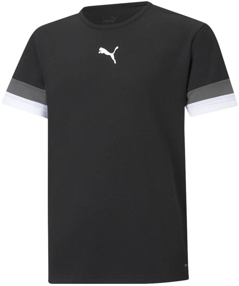 Puma Marškinėliai Paaugliams TeamRise Jersey Juodas 704938 03