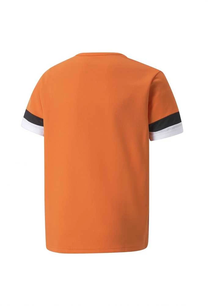 Puma Marškinėliai Paaugliams TeamRise Jersey Oranžinis Baltas Juodas 704938 08