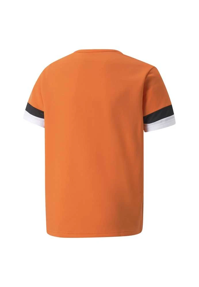 Puma Marškinėliai Paaugliams TeamRise Jersey Oranžinis Baltas Juodas 704938 08