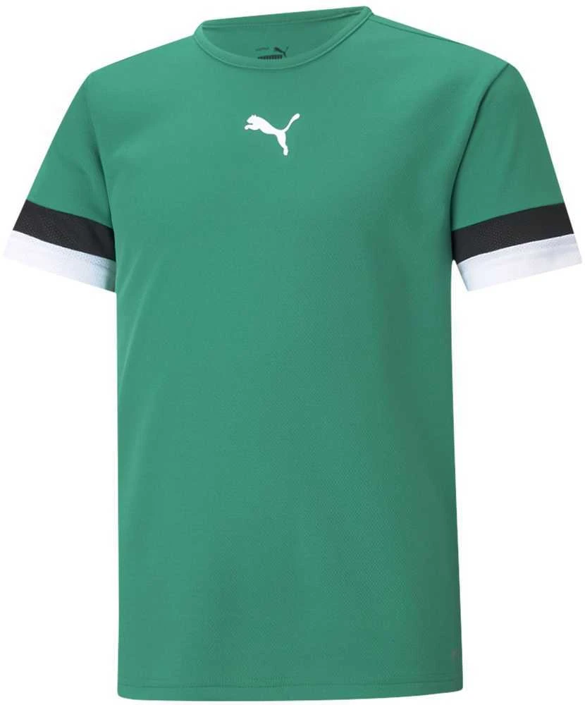 Puma Marškinėliai Paaugliams TeamRise Jersey Žalias 704938 05