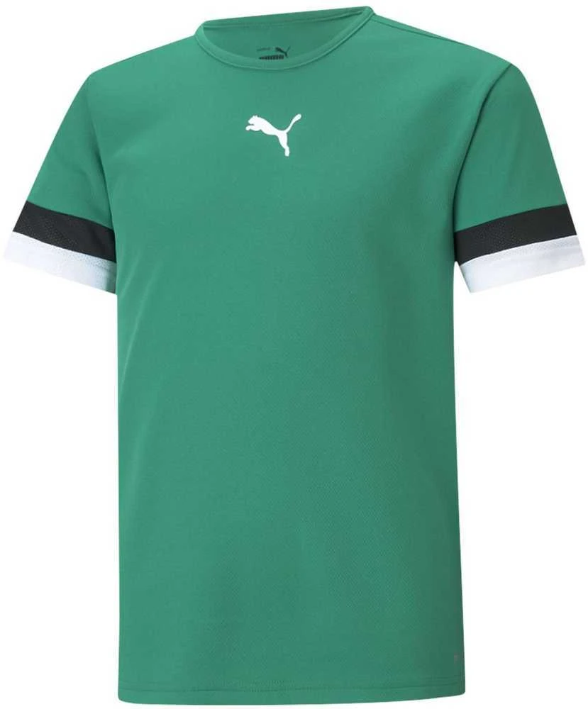 Puma Marškinėliai Paaugliams TeamRise Jersey Žalias 704938 05
