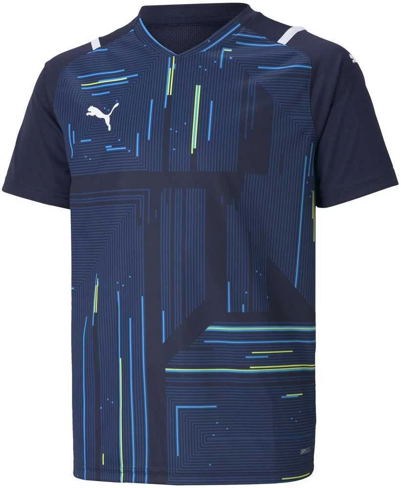Puma Marškinėliai Paaugliams TeamUltimate Jersey Jr Mėlyna 705078 06