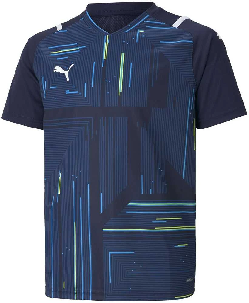 Puma Marškinėliai Paaugliams TeamUltimate Jersey Jr Mėlyna 705078 06