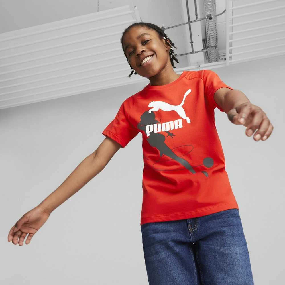 Puma Marškinėliai Paaugliams X Miraculous Tee Raudona 538683 20