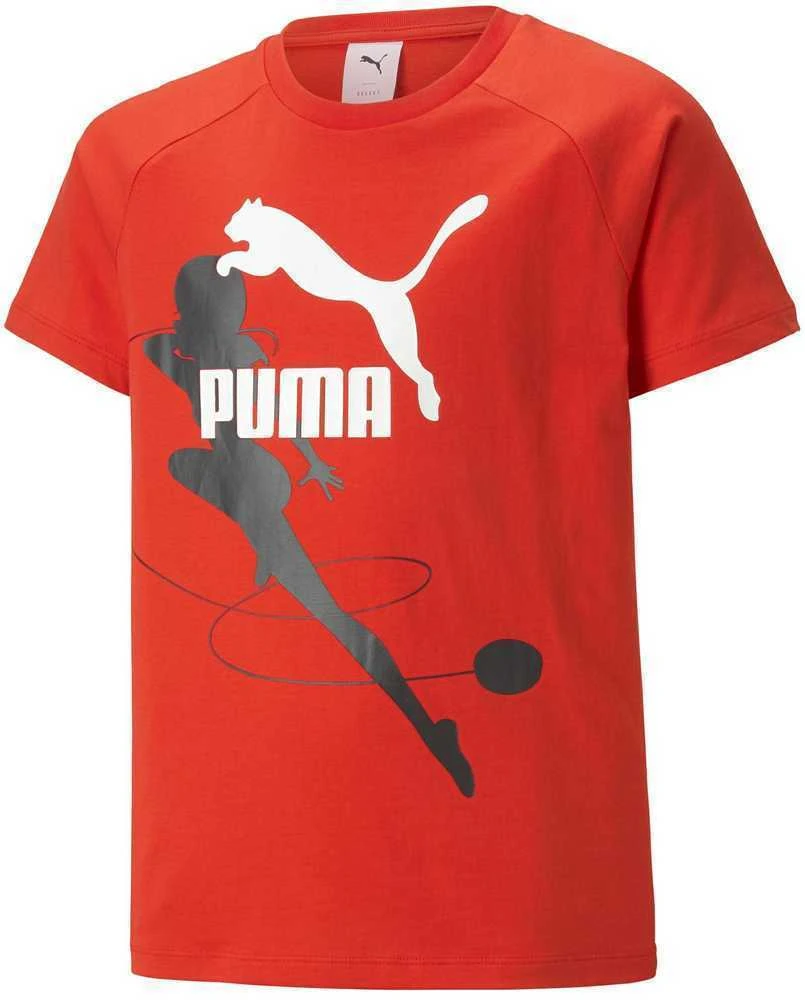 Puma Marškinėliai Paaugliams X Miraculous Tee Raudona 538683 20