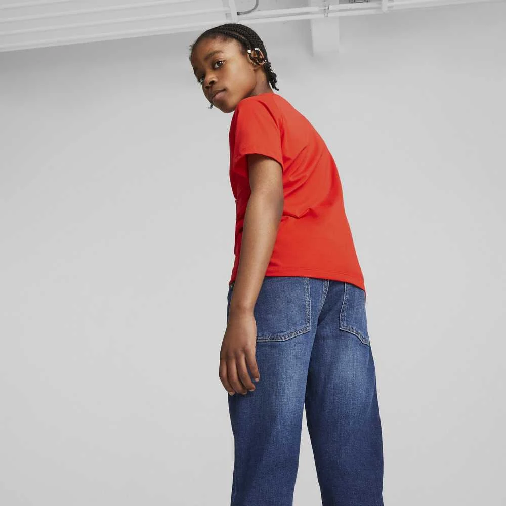 Puma Marškinėliai Paaugliams X Miraculous Tee Raudona 538683 20