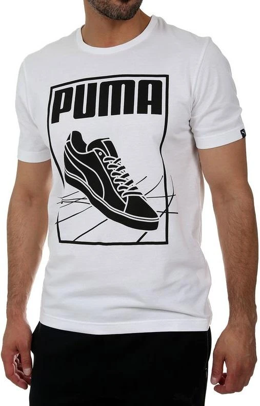 Puma Marškinėliai Track Tee Baltas 594870 02