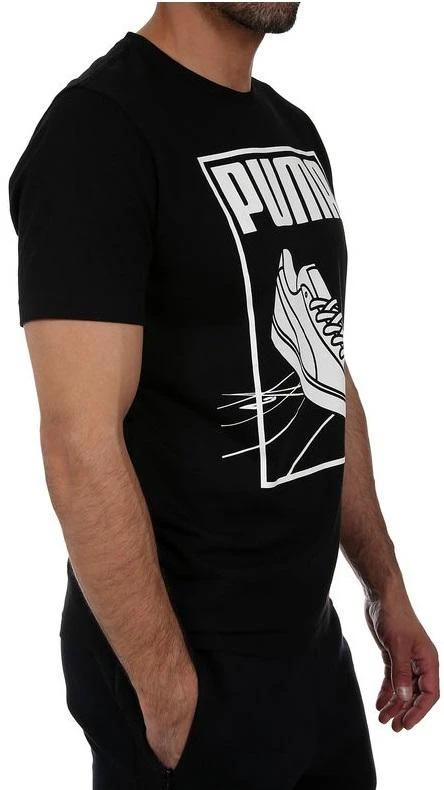 Puma Marškinėliai Track Tee Cotton Juodas 594870 01
