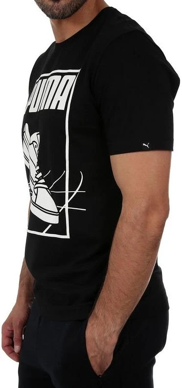 Puma Marškinėliai Track Tee Cotton Juodas 594870 01