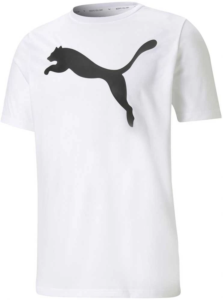 Puma Marškinėliai Vyrams Active Big Logo T Baltas 586724 02