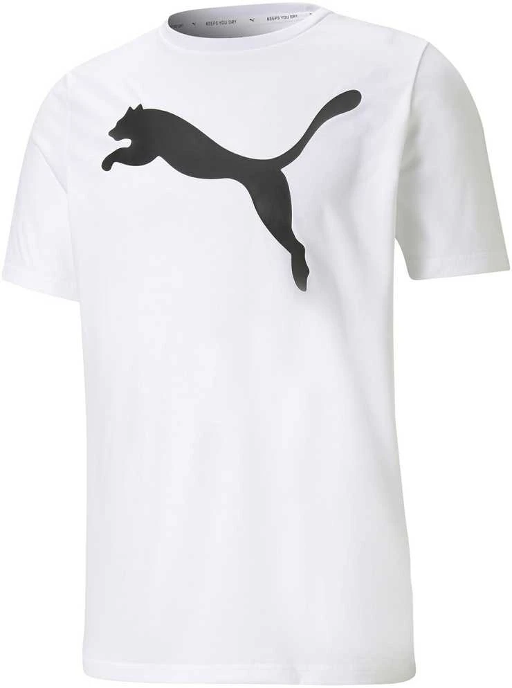 Puma Marškinėliai Vyrams Active Big Logo T Baltas 586724 02